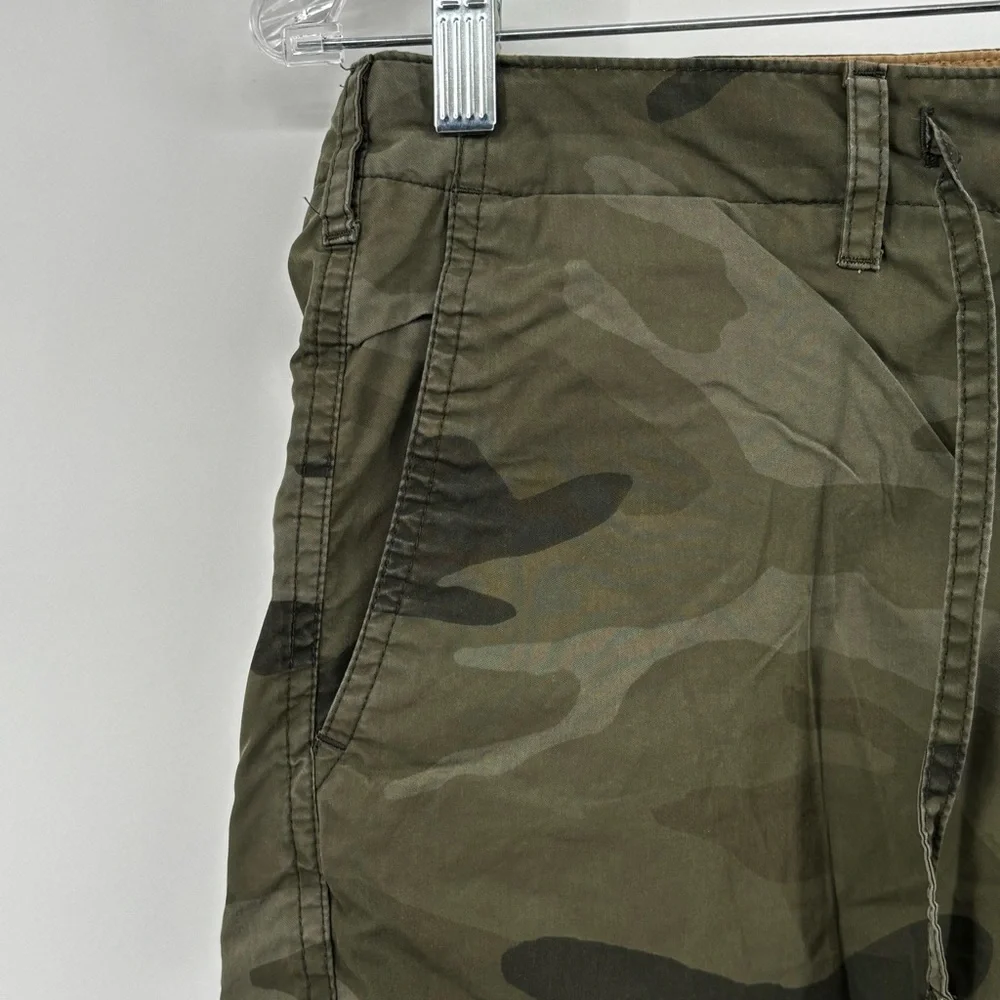 Abercrombie & Fitch Mens Camouflage‎ Cargo Utility Shorts Size 29